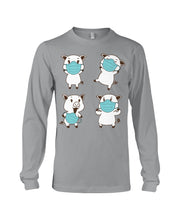 Load image into Gallery viewer, Pig Pandemic Essential Stay At Home Unique Custom Design Unisex Long Sleeve
