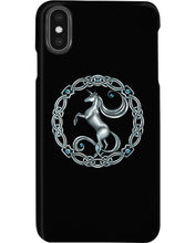 Load image into Gallery viewer, Black Phone Case Hore Celtic Gift For Horse Lovers Phone case
