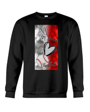 Load image into Gallery viewer, Baseball Peaceful Love Gift For Baseball Lovers Sweatshirt
