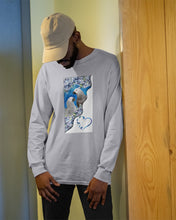 Load image into Gallery viewer, Magical Gray Couple African Parrot Gift For Bird Lovers Unisex Long Sleeve
