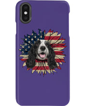 Load image into Gallery viewer, English Cocker Spaniel US Sunflower Gift For Dog Lovers Phone case
