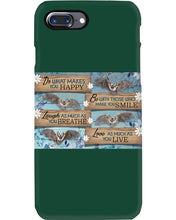 Load image into Gallery viewer, Do What Makes You Happy With Bats Gift For Girls Phone case
