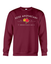 Load image into Gallery viewer, Rose Apothecary Handcrafted With Care Gift For Women Sweatshirt
