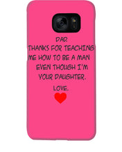 Load image into Gallery viewer, Thanks For Teaching Me How To Be A Man Phone case
