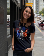 Load image into Gallery viewer, Lovely Phone Case Horse Freedom Firework Gift For Horse Lovers Ladies Tee
