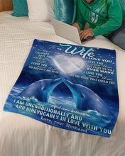 Load image into Gallery viewer, Gift For  Wife No Matter How Much I Say I Love You Fleece Blanket
