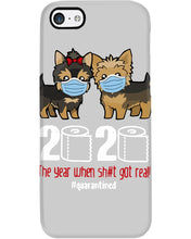 Load image into Gallery viewer, Tzu Shih 2020 The Year When Shit Got Real Custom Design Phone case
