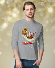 Load image into Gallery viewer, Baseball Xmas Sleigh Loading Gift For Baseball Lovers Unisex Long Sleeve
