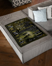 Load image into Gallery viewer, Proposal Full Moon Believe Deep In Your Heart Husband Gift For Wife Fleece Blanket
