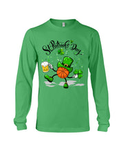 Load image into Gallery viewer, Basketball Saint Patrick's Day Gift For Basketball Lovers Unisex Long Sleeve
