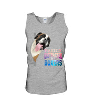 Load image into Gallery viewer, Easilly Distracted By Boxers Gift For Dog Lovers Unisex Tank Top

