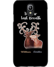 Load image into Gallery viewer, Custom Name Deers Gift For Boyfriend Till Our Last Breath Phone case

