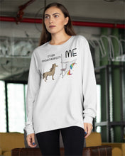 Load image into Gallery viewer, Funny Difference Between Me And Other Psychotherapists Unicorn And Horse Unisex Long Sleeve
