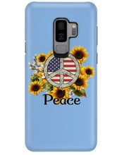 Load image into Gallery viewer, Peace Sign Sunflower Birthday Gift For Girls Phone case
