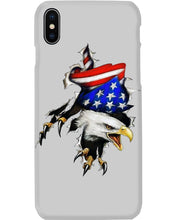 Load image into Gallery viewer, Eagle Giant Scratch USA Flag Gift For Women Phone case
