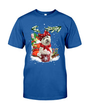 Load image into Gallery viewer, Cute Westie Christmas Night Gift For Dog Lovers Guys Tee

