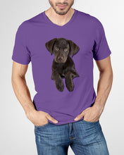 Load image into Gallery viewer, Labrador Retriever Custom Design Gift For Labrador Retriever Lovers Guys V-Neck
