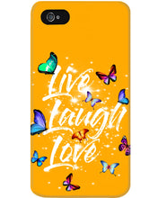 Load image into Gallery viewer, Butterfly Live Laugh Love Gift For Lover Phone case
