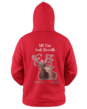 Load image into Gallery viewer, Custom Name Deers Gift For Boyfriend Till Our Last Breath Hoodie

