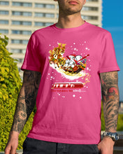 Load image into Gallery viewer, Baseball Xmas Sleigh Loading Gift For Baseball Lovers Guys Tee
