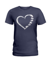 Load image into Gallery viewer, Custom Phone Case I Love My Trucker Best Gift For Trucker Ladies Tee
