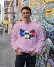 Load image into Gallery viewer, Lovely Phone Case Three Owl With US Flag Gift For Owl Lovers Sweatshirt
