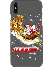 Load image into Gallery viewer, Baseball Xmas Sleigh Loading Gift For Baseball Lovers Phone case
