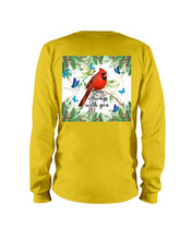 Load image into Gallery viewer, Scarlet Macaw With Butterflies I Am Always With You Gift For Lover Unisex Long Sleeve
