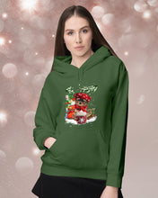 Load image into Gallery viewer, Yorkshire Terrier Loves Drinking Hot Latte Gift For Dog Lovers Hoodie
