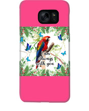 Load image into Gallery viewer, Scarlet Macaw With Butterflies I Am Always With You Gift For Lover Phone case
