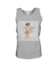 Load image into Gallery viewer, Brittany Spaniel Climb Curtain Gift For Dog Lovers Unisex Tank Top
