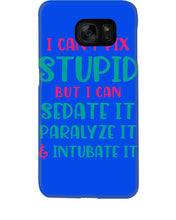 Load image into Gallery viewer, I Can't Fix Stupid But I An Sadate It Gift For Girls Phone case
