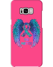 Load image into Gallery viewer, You Matter Ribbon Awareness With Angel Wings Phone case
