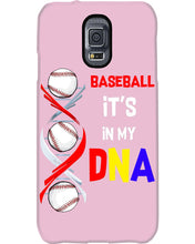 Load image into Gallery viewer, Baseball Be My DNA Gift For Sport Lovers Phone case

