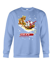 Load image into Gallery viewer, Baseball Xmas Sleigh Loading Gift For Baseball Lovers Sweatshirt
