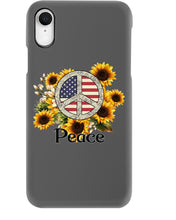 Load image into Gallery viewer, Peace Sign Sunflower Birthday Gift For Girls Phone case
