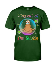 Load image into Gallery viewer, Lovely Phone Case Stay Out Of My Bubble Gift For Sloth Lovers Guys Tee
