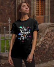 Load image into Gallery viewer, Butterfly Live Laugh Love Gift For Lover Guys Tee
