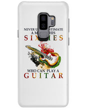 Load image into Gallery viewer, Never Underestimate A 60 Year Old Man Can Play A Guitar Phone case
