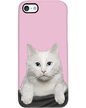 Load image into Gallery viewer, Cat In Your Front Pocket Great Gift For Cat Lovers Phone case
