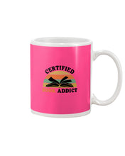 Load image into Gallery viewer, Certified Book Addicts Retro Vintage Gift For Books Lovers Mug
