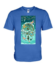 Load image into Gallery viewer, Butterfly Gorgeous Diamond With Dreamcatcher Gift For Girls Guys V-Neck
