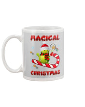 Load image into Gallery viewer, Tennis Players Magical Christmas Snowman Gift For Women Mug
