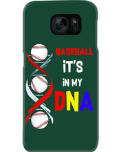 Load image into Gallery viewer, Baseball Be My DNA Gift For Sport Lovers Phone case
