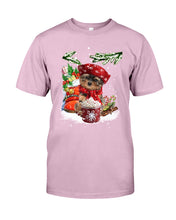 Load image into Gallery viewer, Yorkshire Terrier Loves Drinking Hot Latte Gift For Dog Lovers Guys Tee
