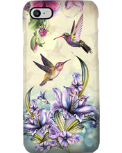 Load image into Gallery viewer, Humming Birds Flower Unique Custom Design Phone case
