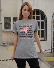 Load image into Gallery viewer, Ballet Words Pink Pattern Gift For Ballet Dancer Guys Tee
