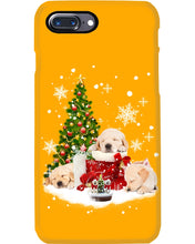 Load image into Gallery viewer, Funny Golden Retrievers Sleep In Red Boots Gift For Dog Lovers Phone case

