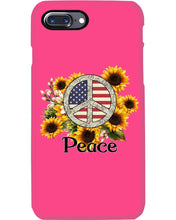 Load image into Gallery viewer, Peace Sign Sunflower Birthday Gift For Girls Phone case
