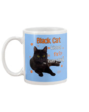 Load image into Gallery viewer, Black Cat Kisses Fix Everything Gift For Cat Lovers Mug
